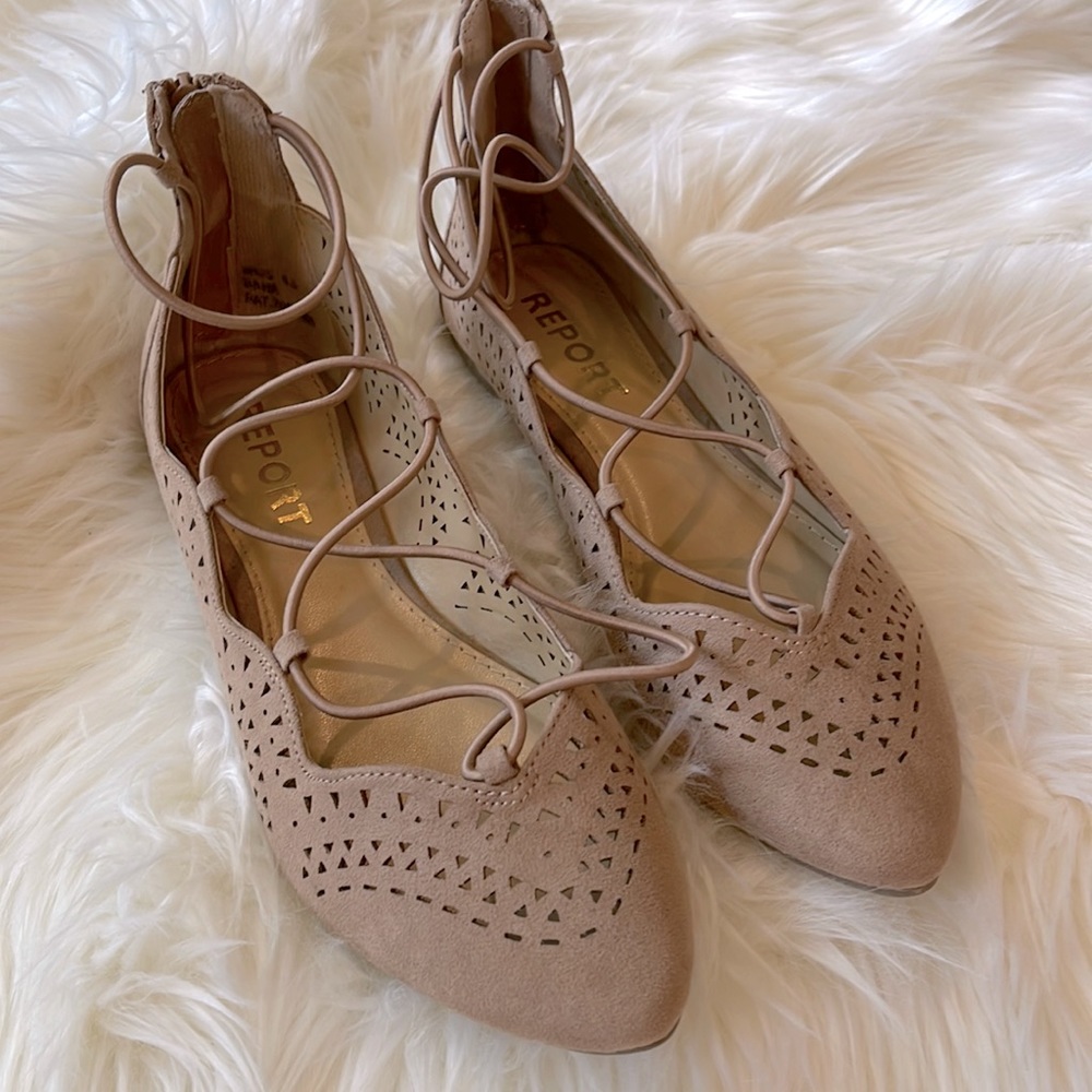New with Box Report Flats with Laser-Cut Perforation